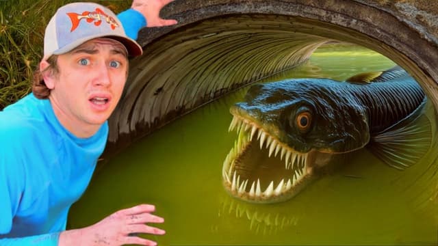S02:E03 - I Found a Monster Living in a Creepy Tunnel!