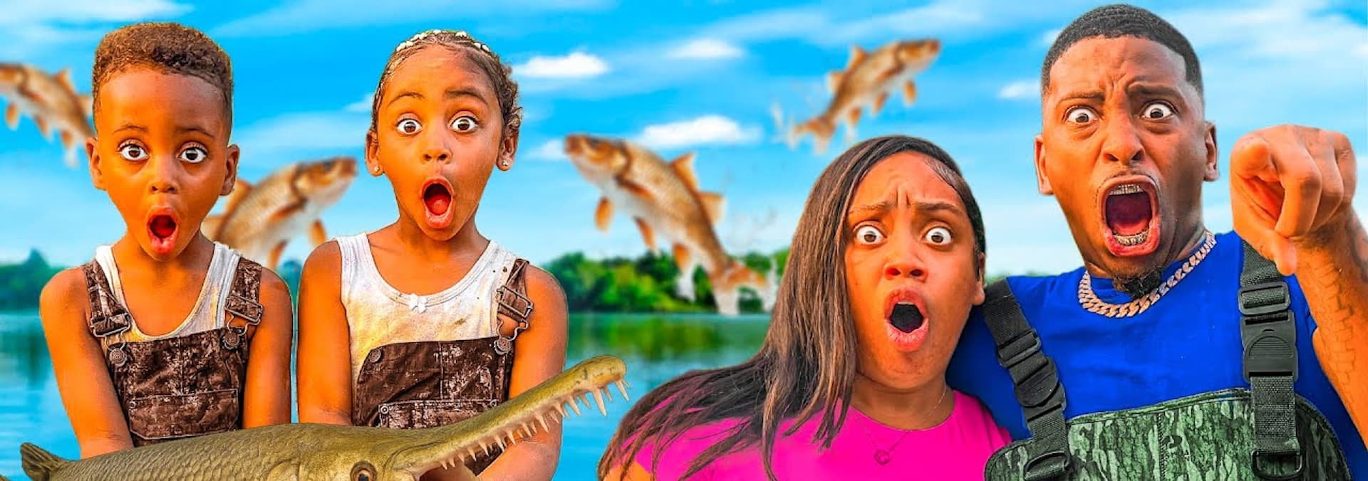 Watch FunnyMike S18:E10 - Taking Londyn & MJ Fishing - Free TV Shows | Tubi