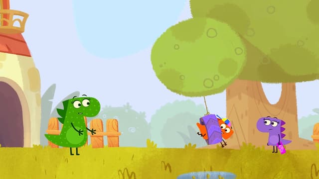 S01:E03 - Healthy Lifestyle / the Old-Fashioned Way / the Watermelon / Dad's Dish / Painting Rainbows