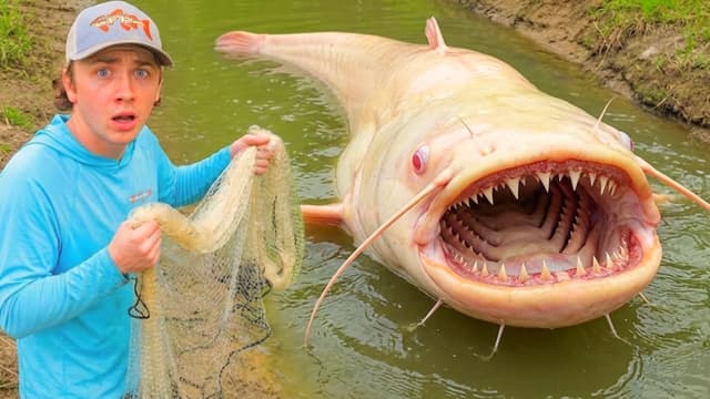 Watch Bass Fishing Productions S05:E03 - Net Trap Catches Tons of Fish ...