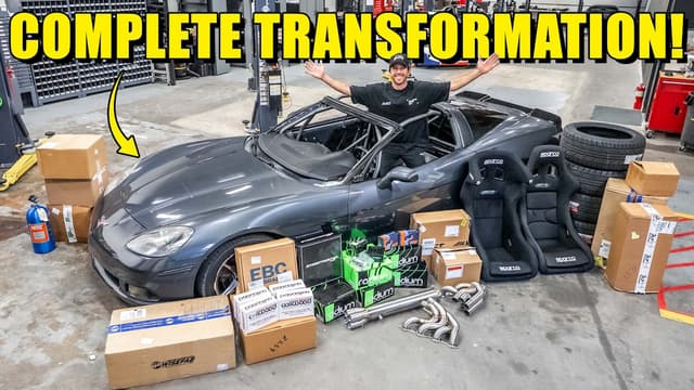 S01:E14 - Building My Dream C6 Corvette in One Episode!