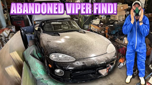 S01:E03 - Disaster Barn Finds: Dodger Viper and BMW E32