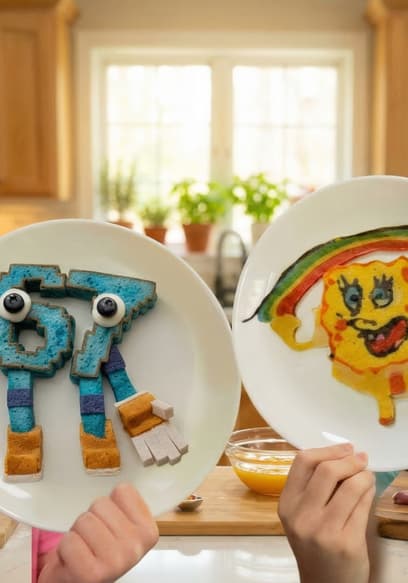 S01:E01 - Pancake Art Challenge poster