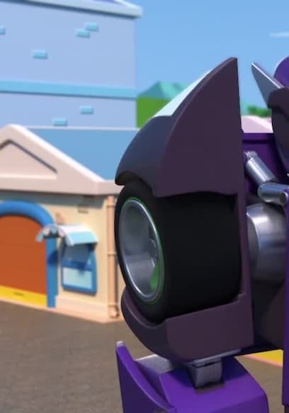S01:E05 - ¡Ayuda! Auto robot villano congela todo! poster