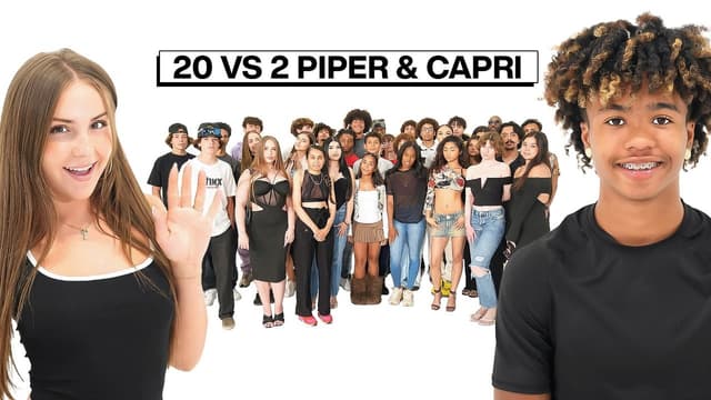 S01:E10 - 20 Women vs 2 Comedians: Piper Rockelle & Capri