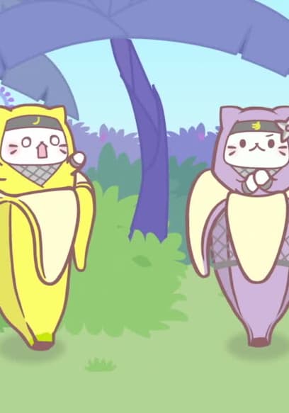 S01:E04 - Bananya and Ninja Training, Nya poster