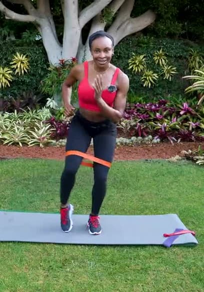 Póster de S01:E05 - 40 Min Glutes Routine With Band