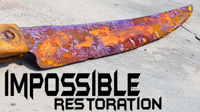 S01:E08 - Antique Butcher's Knife Restoration