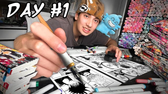 S01:E05 - I Made my First Manga in 1 Week in Japan & My First Custom Painted PC! 