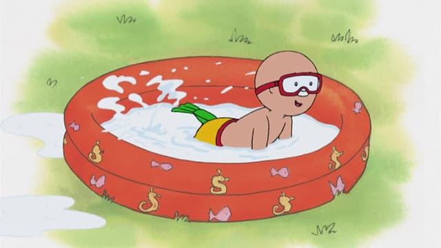 S03:E95 - Caillous Water Park // Gone Fishing // the Water Goes Round // Caillous Test Drive // a Very Good Swimmer!