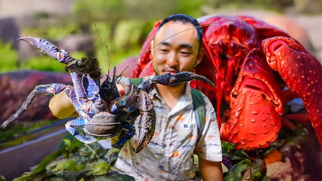 S01:E09 - Coconut Crab Hunt: We Eat One!