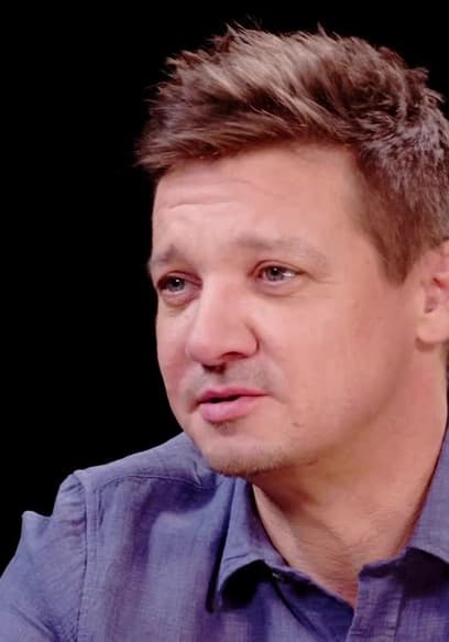 S16:E08 - Jeremy Renner Goes Blind in One Eye While Eating Spicy Wings poster