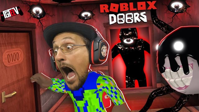 S18:E07 - Roblox Doors! How Bad Can It Be? (FGTeeV Scaredy Cat)