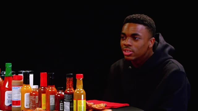 S04:E04 - Vince Staples Delivers Hot Takes While Eating Spicy Wings