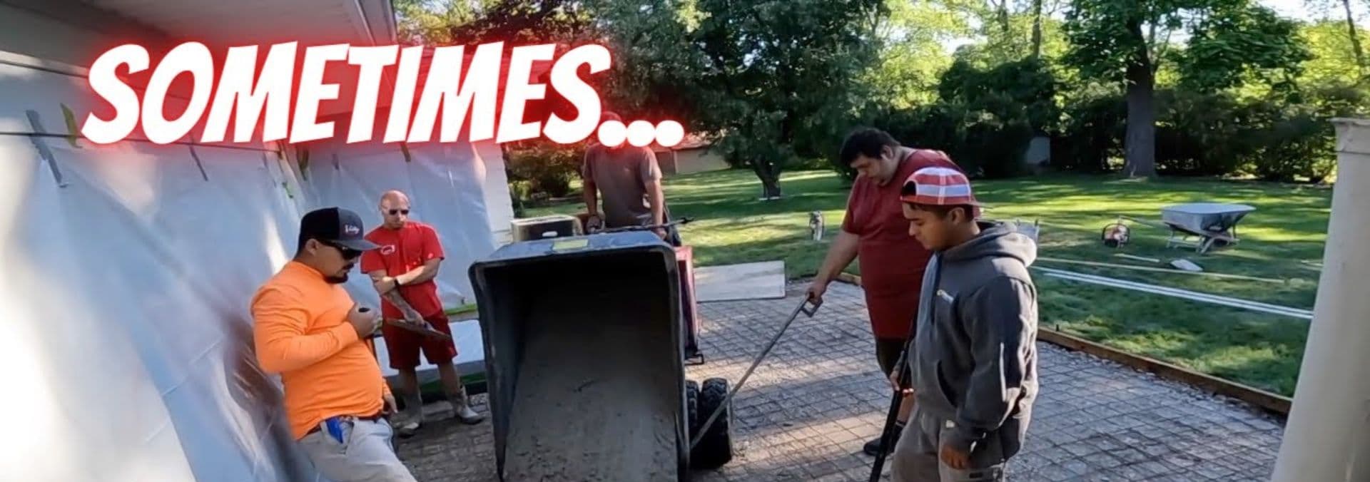 Watch Victory Outdoor Services S02:E18 - Perfect Weather, EASY Pour ...