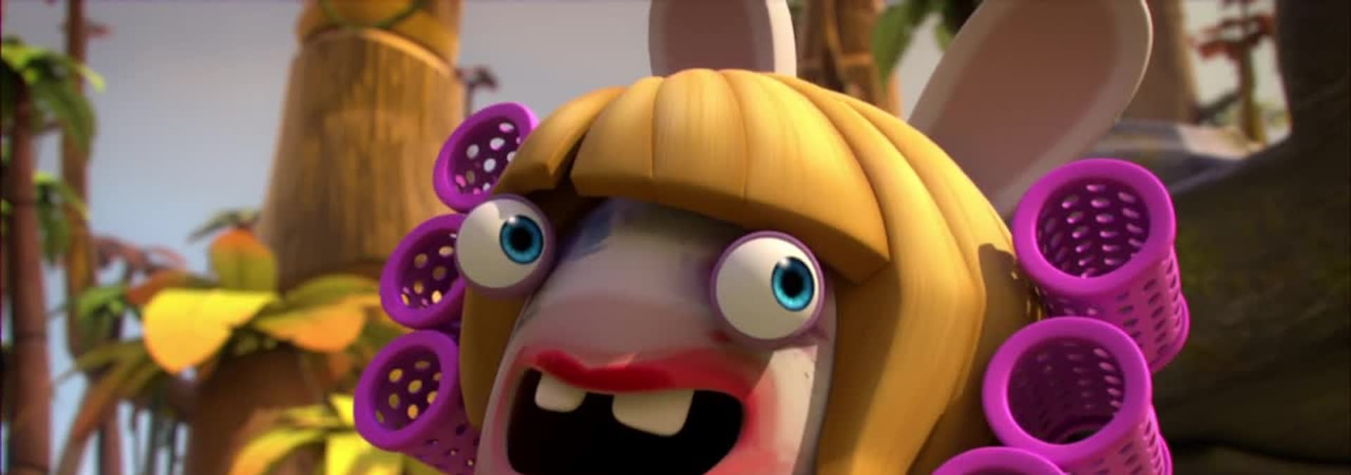 Watch Rabbids Invasion (Doblado) S03:E24 - Parque Rabbid-jurásico ...