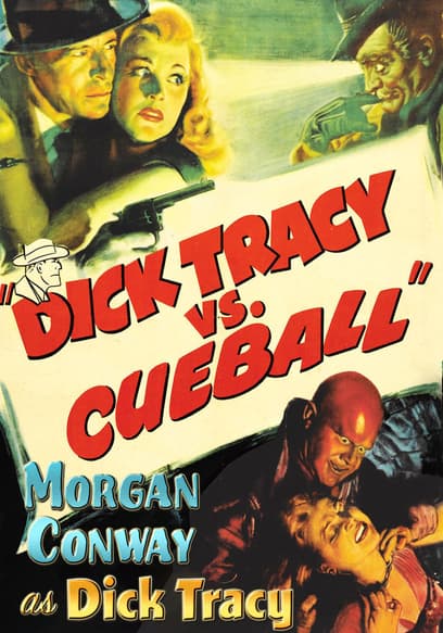Dick Tracy vs. Cueball poster