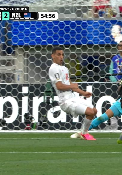 New Zealand’s Elijah Just Scores His Second Goal to Take Lead vs. Iran poster