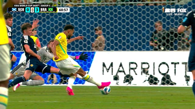 S2026:E152 - Matheus Cunha finds back of the net to extend Brazil's lead over Scotland