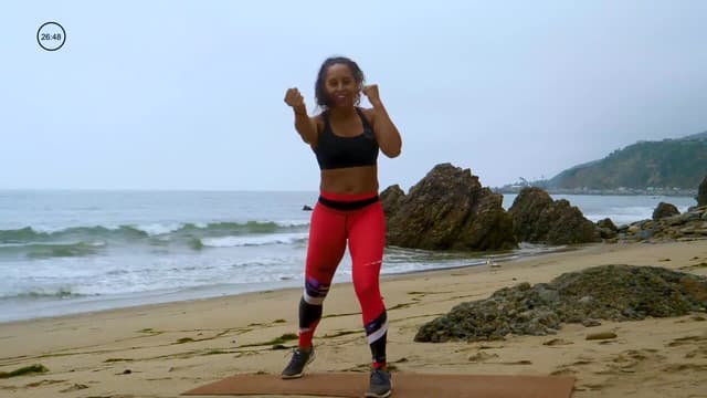 S01:E01 - 30 Min Cardio Kickboxing Workout