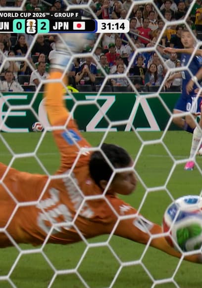 Ayase Ueda Extends Japan’s Lead With Goal vs. Tunisia poster