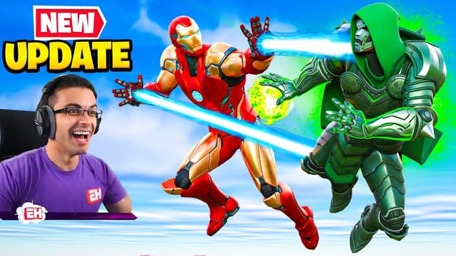 S01:E12 - Nickeh30 Reacts to Iron Man Update in Fortnite!