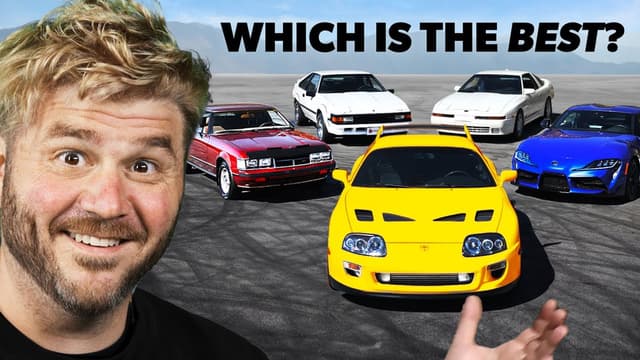 S01:E04 - I Drove Every Toyota Supra