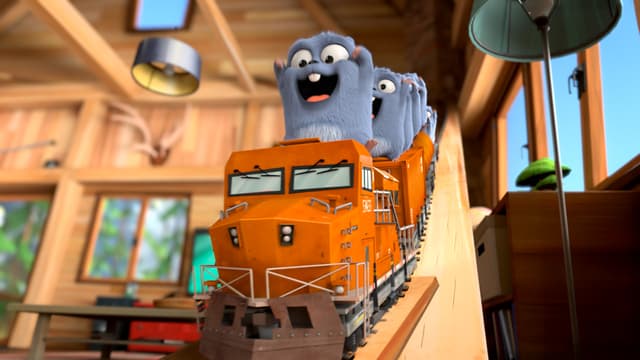 S01:E10 - Bear Gliding // the Sound of a Lemming // Bear in the Wind // Construction Bear