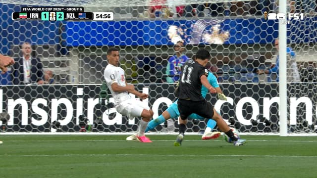 S2026:E43 - New Zealand’s Elijah Just scores his second goal to take lead vs Iran
