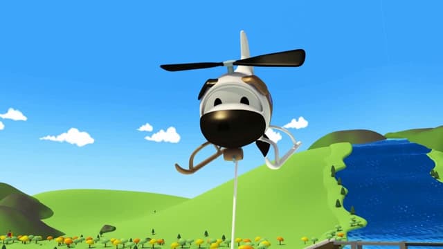 S01:E18 - Día del cachorro - Hella cae en el río