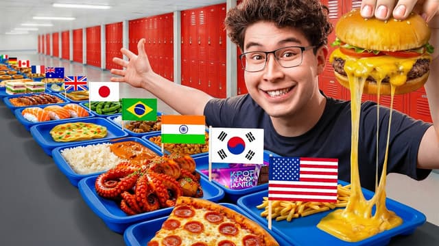 S01:E05 - School Lunch From Every Country