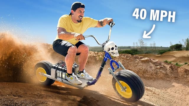 S02:E14 - I Built an Off Road Scooter Out of Trash