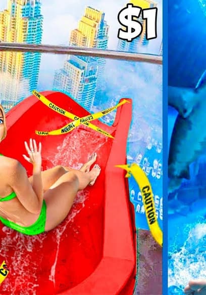 S03:E19 - $1 vs $100,000 Waterpark poster