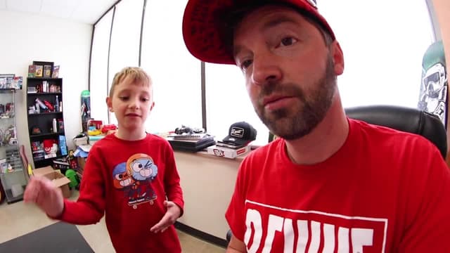 S01:E19 - Take Your Kid to Work Day / RC Dirt Bike vs. Ramp