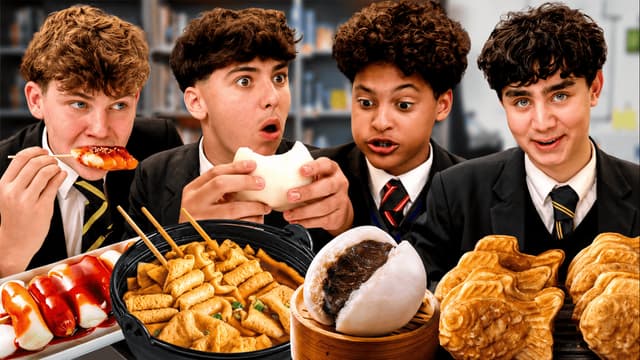 S01:E11 - British High Schoolers Try Korean Winter Snacks for the First Time!