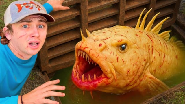 Watch Bass Fishing Productions S03:E17 - I Found a Sewer INFESTED With ...