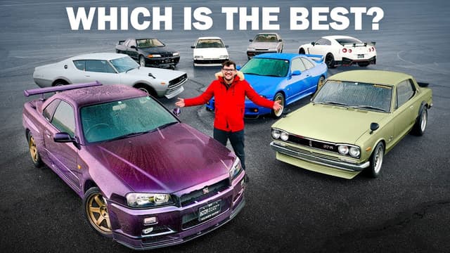 S01:E02 - I Drove EVERY Nissan GT-R