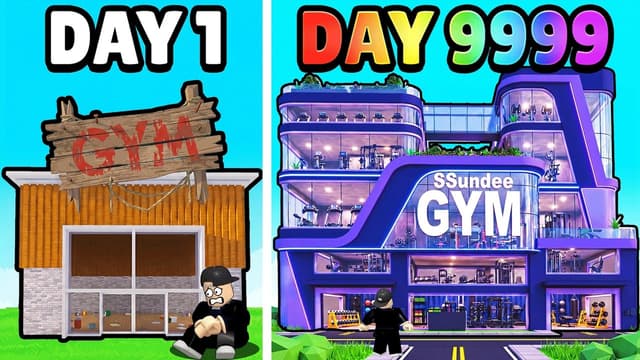 S20:E08 - Building a Gym Empire in Roblox