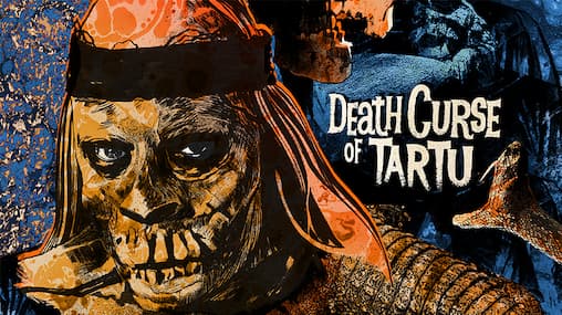 DEATH CURSE OF TARTU ホラー映画　DVD DEATH CURSE OF TARTU 1966 + STING OF DEATH 1966 WILLIAM