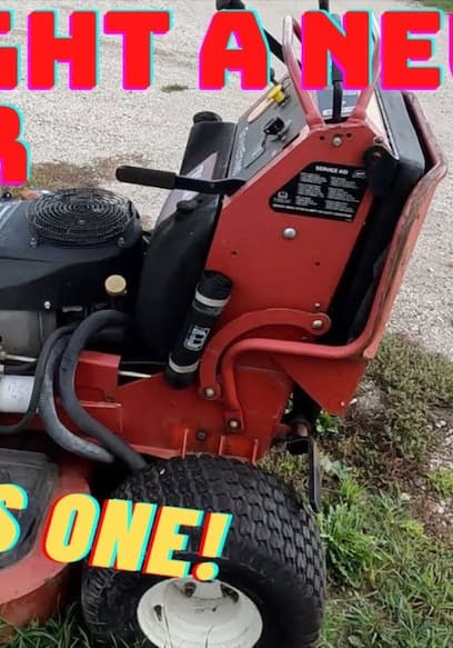 S01:E13 - Brand New Mower and Review! poster