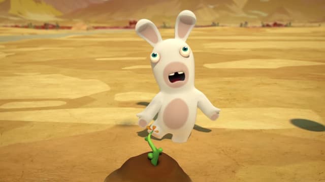 Watch Rabbids Invasion (Doblado) S02:E02 - El Rabbid Y La habichuela/El ...