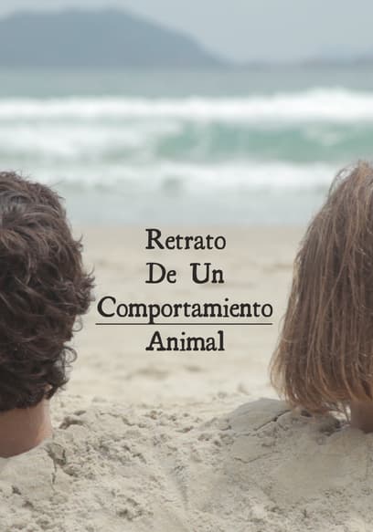 Retrato de un comportamiento animal poster