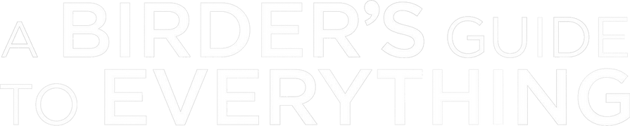 A Birder's Guide to Everything