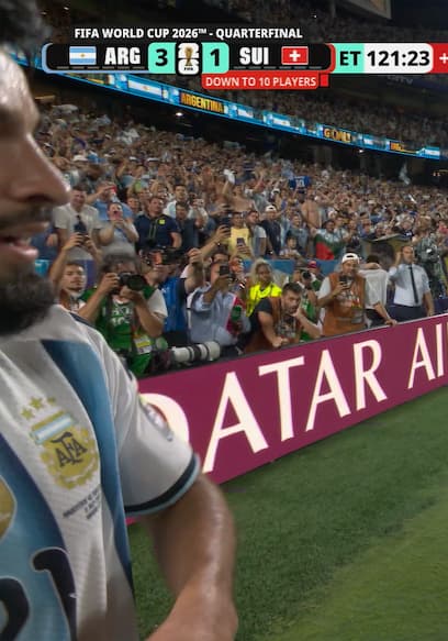 Lautaro Martínez Scores in Extra Time to Seal Argentina's Win Over Switzerland poster