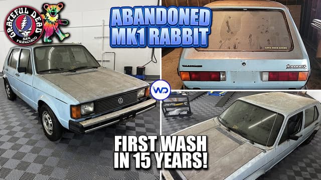 S01:E19 - Abandoned Hippie's Mk1 VW Rabbit First Wash in Years