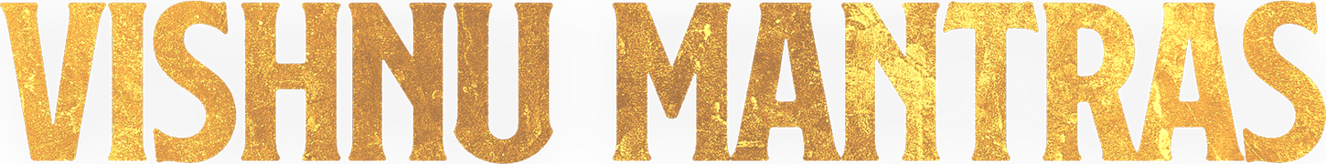 Vishnu Mantras