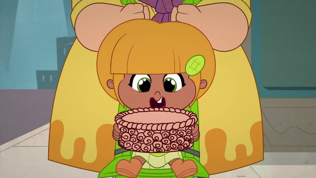 S03:E02 - Strawberry and the Gigantic Cake / Sky High Pie
