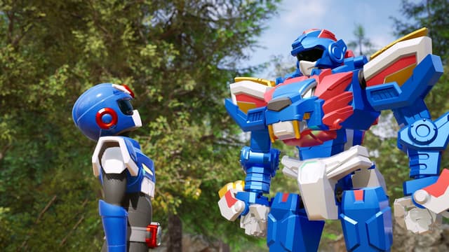 S01:E01 - Animaltron Lion From Animal Planet / Lion's Teammates