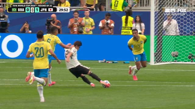 S2026:E208 - Japan's Kaishū Sano Scores Screamer From Outside the Box, Taking Lead vs. Brazil