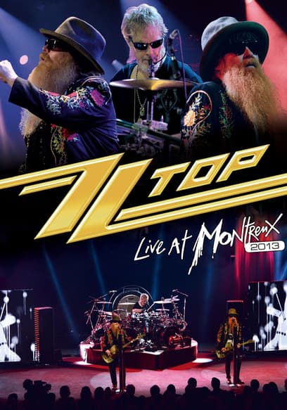ZZ Top: Live at Montreux poster